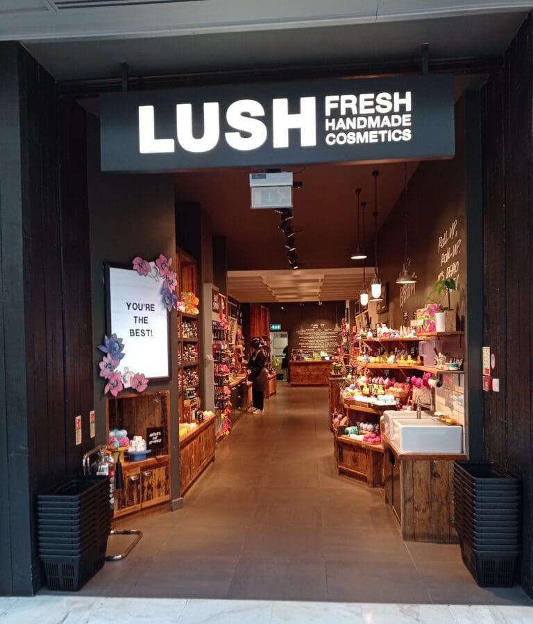 Lush at Brent Cross Shopping Centre 15 March 2022