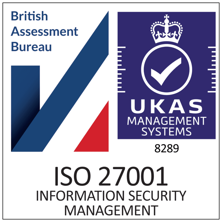 ISO27001 Information Security Management accreditation UKAS certified