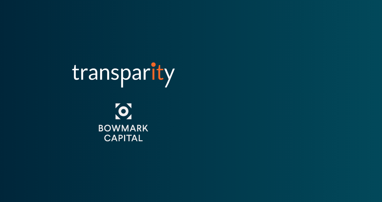 Transparity agrees significant investment from private equity firm Bowmark Capital banner