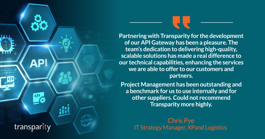 XPand logistics integration testimonial