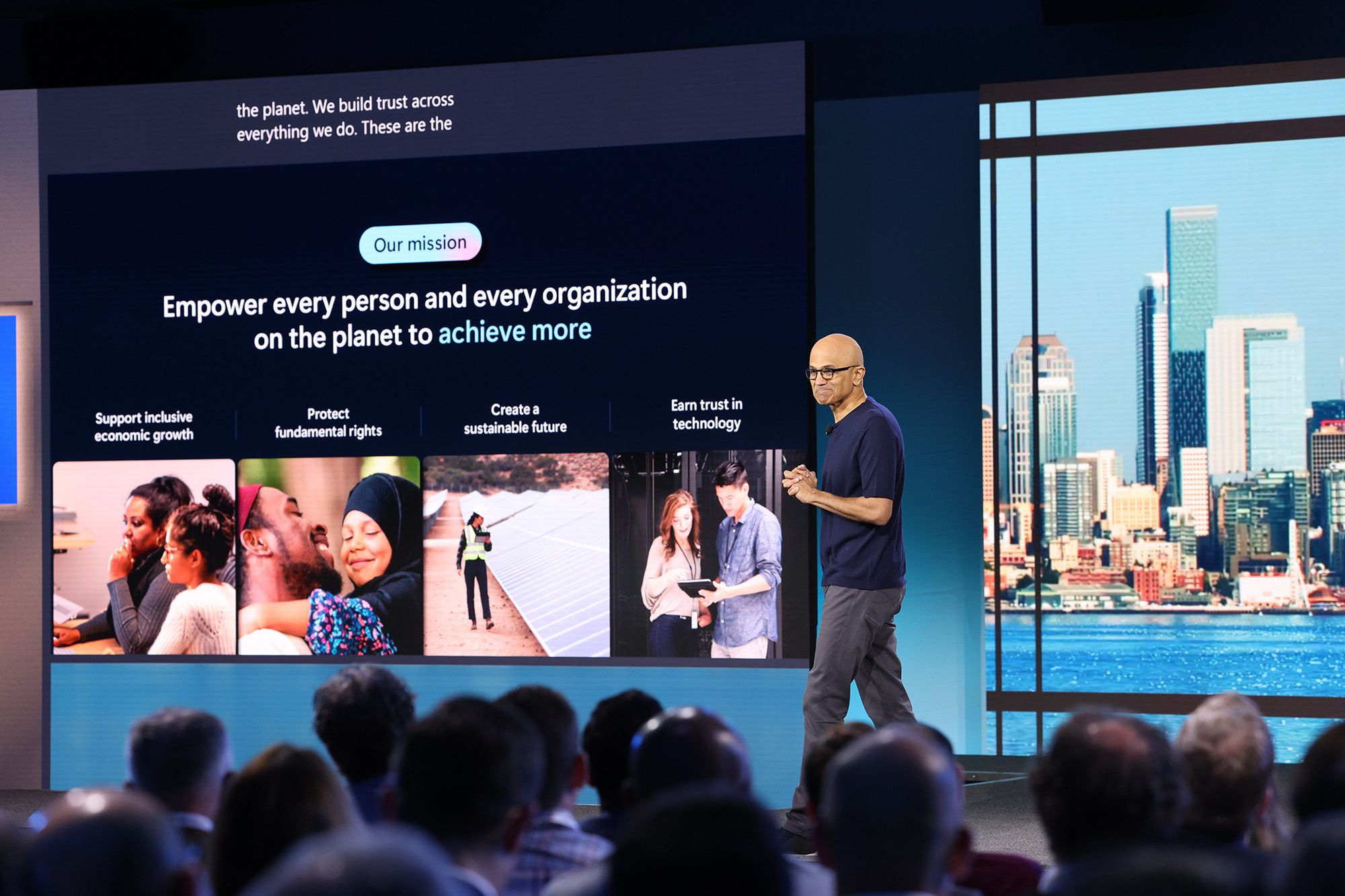 Highlights from Microsoft Inspire: AI, AI, AI, & Copilot! 2 Microsoft Inspire 2023 Dynamics Power Platform Satya Nadella 2